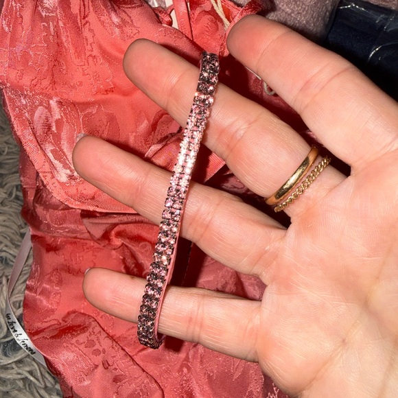 For Love And Lemons Pink Lace-Up Mini Dress NWT $325 - Picture 7 of 8